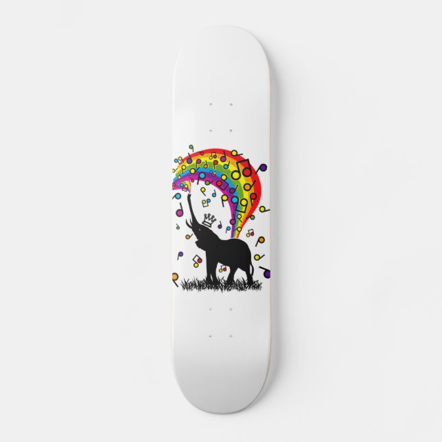 Skateboard Elephant_Bathing (Anverso)