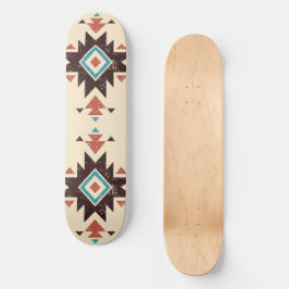 Skateboard Emblema de diamante boho