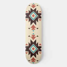 Skateboard Emblema de diamante boho