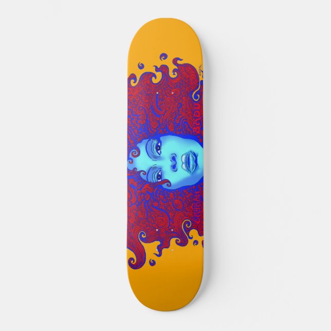 Skateboard Emek "Cara de Badu" (Anverso)