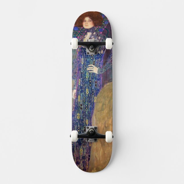 Skateboard Emilie Floege, 1902 (Anverso)