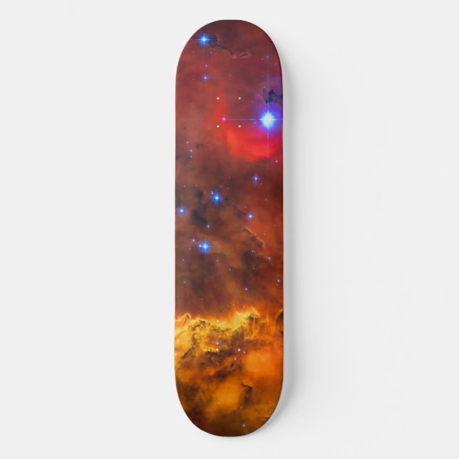 Skateboard Emisión de Nebula NGC 2467 en Constellation Puppis (Anverso)