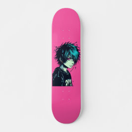 Skateboard Emo Boy