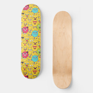 Skateboard Emoji cómica