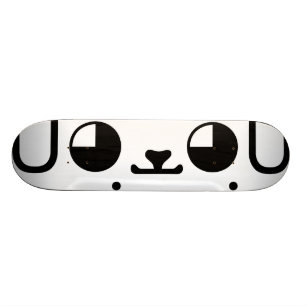 Skateboard Emoticon lindo de Kaomoji del japonés del perro d