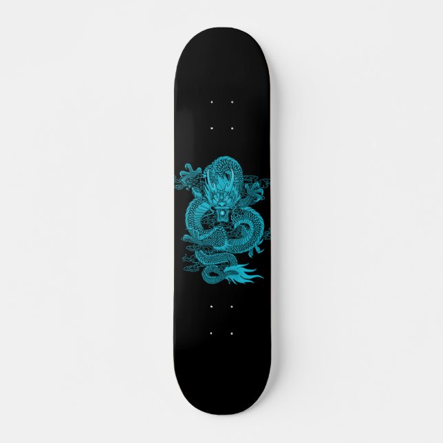 Skateboard Emperador chino Dragon One Element Pro Decks (Anverso )