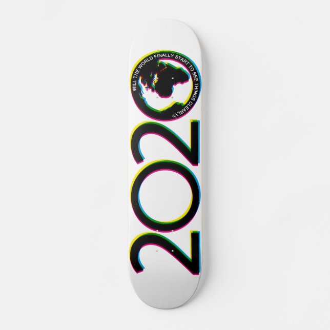 Skateboard ¿Empezará finalmente el mundo a ver las cosas con  (Anverso)