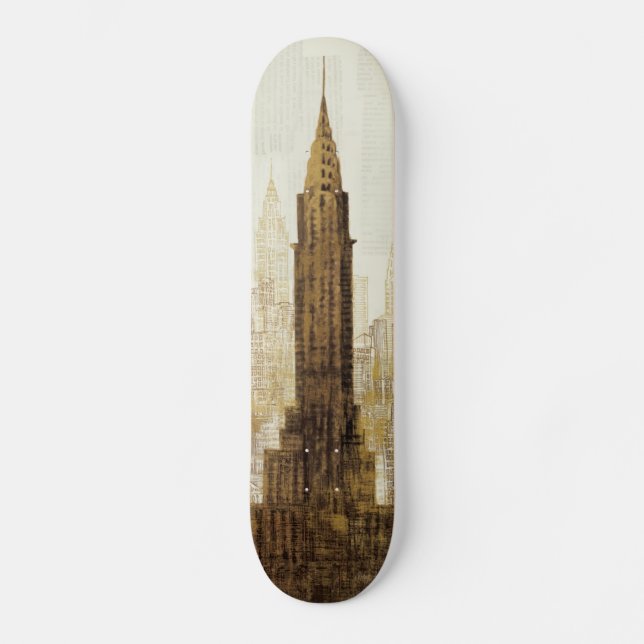 Skateboard Empire State Building NYC (Anverso)