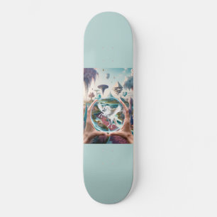 Skateboard En algún lugar fuera - No hace creer
