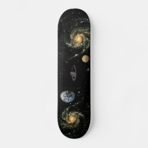 Skateboard en el espacio exterior