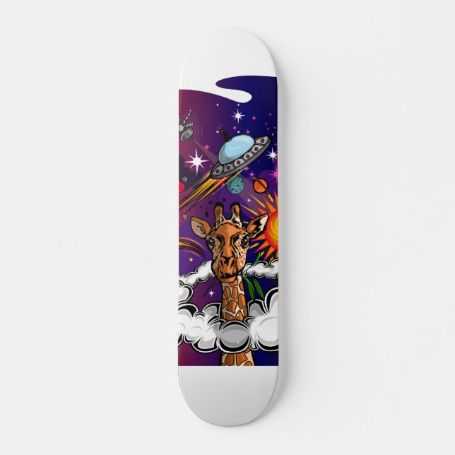 Skateboard En las estrellas (Anverso )