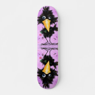 Skateboard En Love Crow - Gracioso - Caballero