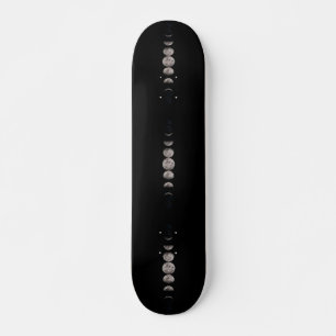 Skateboard Encantadoras Fases De La Luna