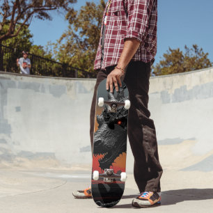 Skateboard Enciende tu viaje: Dragon Noir