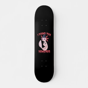 Skateboard Encontré Este Humerus Tocante Halloween Axolotl Hu