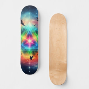 Skateboard Energía cósmica triangular