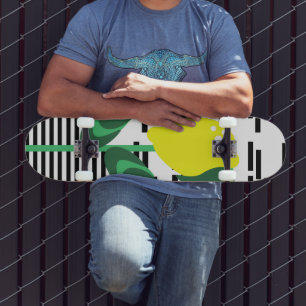 Skateboard Enorme planta de limón fruta cítrica 