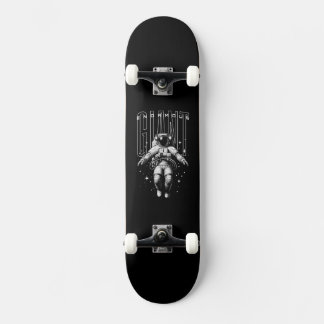 Skateboard Enormes cubiertas gigantes: astronauta en el espac