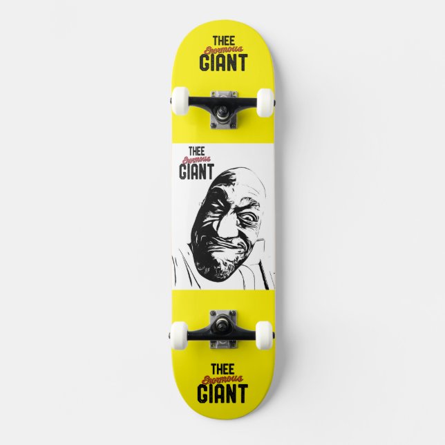 Skateboard Enormes cubiertas gigantes : edición limitada (Anverso)