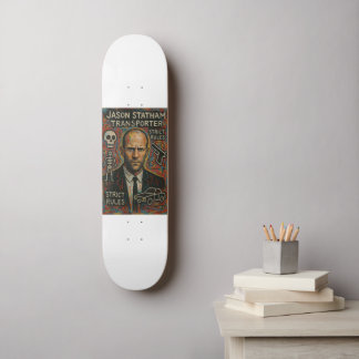 Skateboard Enormes reglas estrictas de Deckz Art gigante