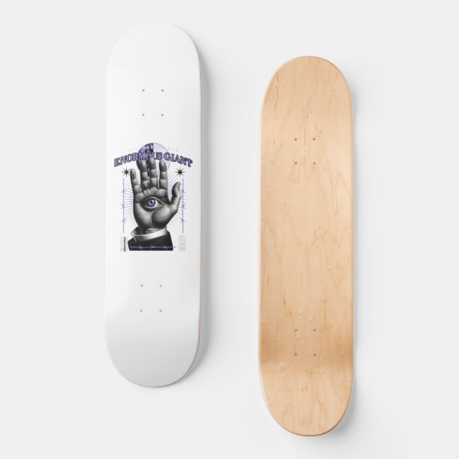 Skateboard Enormous Giant : All seeing hand (Anverso)