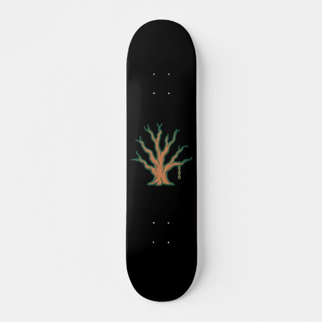 Skateboard Enraizados e inquietos (Anverso )