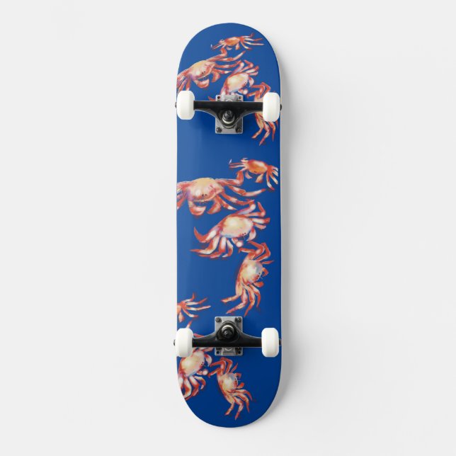 Skateboard Ensalada de Cangrejo AllyUP Sun Fun (Anverso)