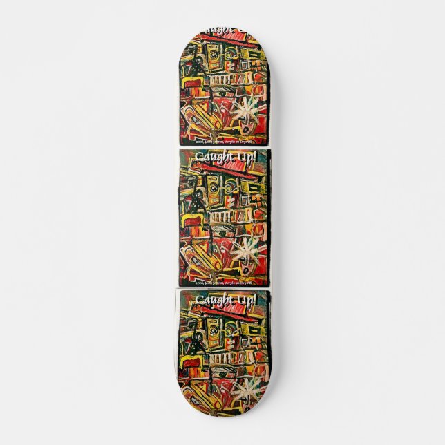 SKATEBOARD ENVUELTO (Anverso )