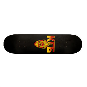 Skateboard Era rusa del soviet de la insignia de KGB