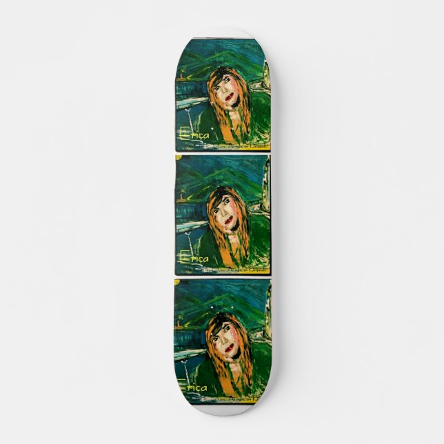 SKATEBOARD ERICA (Anverso )