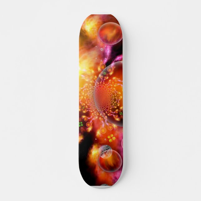 Skateboard Es una niñera estelar interdimensional deslumbrant (Anverso )