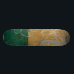 Skateboard Esbozo floral con flores silvestres y plantas<br><div class="desc">En esta pintura de Jennifer Goldberger hay mucho por hacer. En el centro de la escena hay un boceto de flores y pequeños árboles componen el fondo. ¡Los fans de Eugene Delacroix y Edward Hopper pueden querer comprar esta pieza!</div>