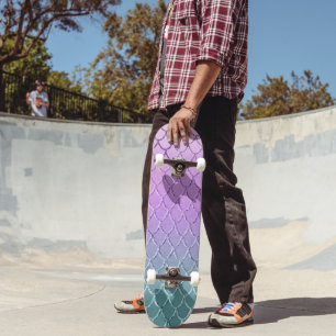 Skateboard Escamas de la Princesa Sirena 4a