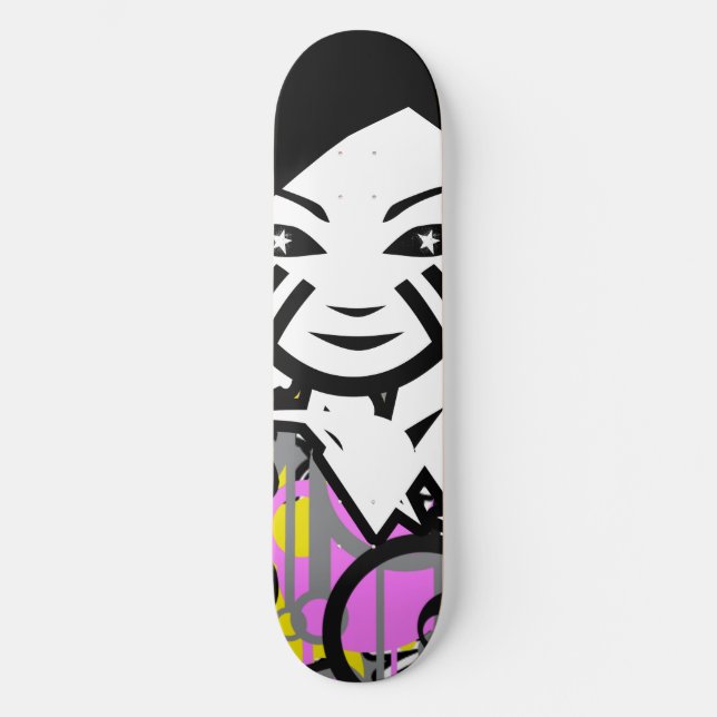 Skateboard Escena (Anverso)