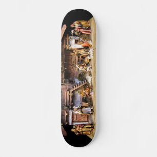 Skateboard Escena de la Natividad de los navidades