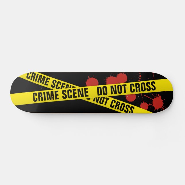 Skateboard Escena del Crimen (Horz)