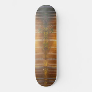 Skateboard Escenario de Bosque Misty