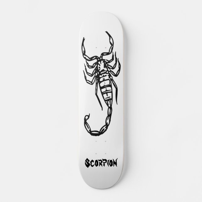 Skateboard Escorpión (Anverso)