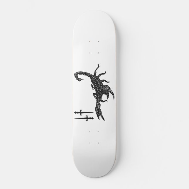 Skateboard Escorpión (Anverso)