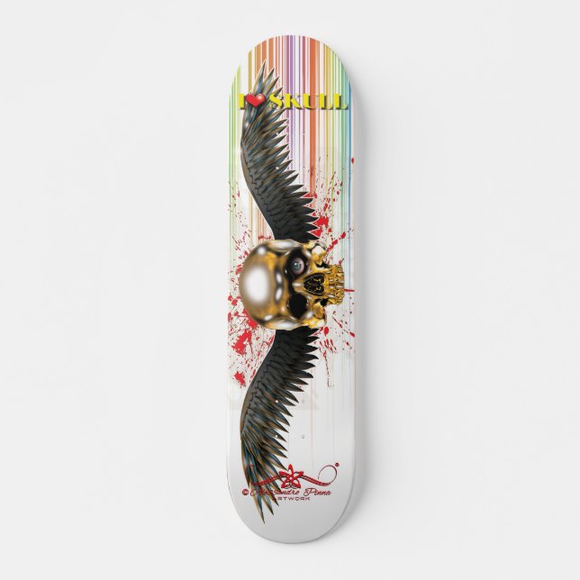 Skateboard Escrúpulo 3/10 (Anverso )