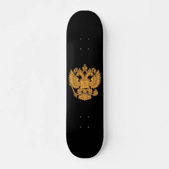 Skateboard Escudo de armas ruso de la Federación Rusa (Anverso )