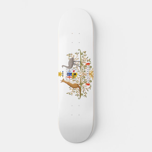 Skateboard Escudo de Australia (Anverso)