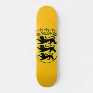 Skateboard Escudo del estado alemán de Baden-Wurttemberg