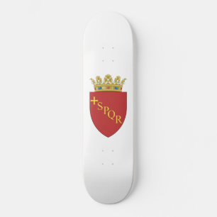 Skateboard Escudo romano de armas (SPQR) (Roma, Italia)