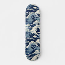 Escudos efímeros: Reimaginan las olas de Hokusai