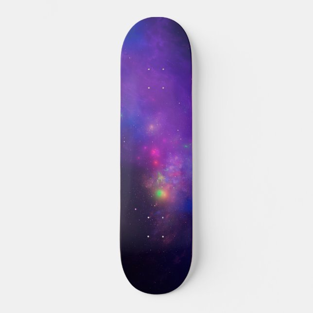 Skateboard Espacio profundo de galaxia (Anverso)