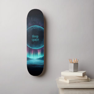 Skateboard Espacio profundo oscuro