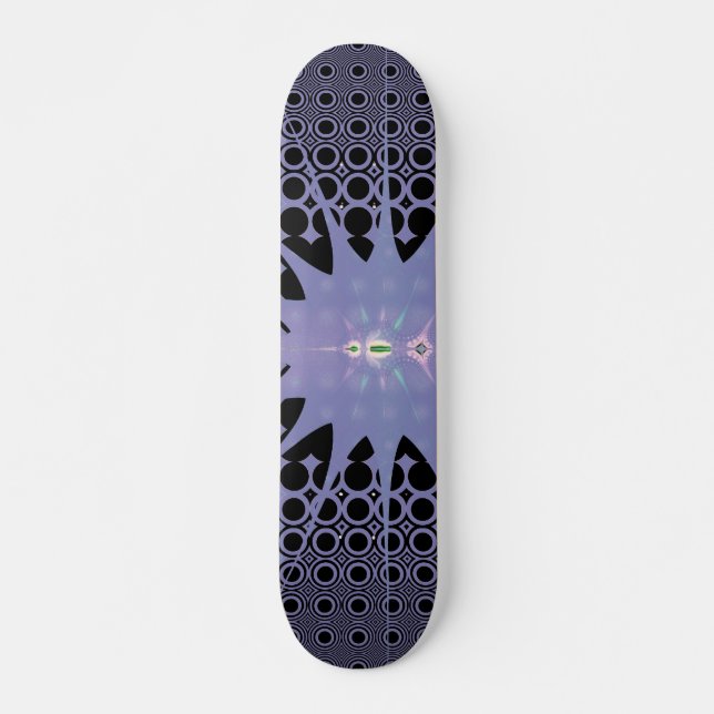 Skateboard Espacio púrpura (Anverso )