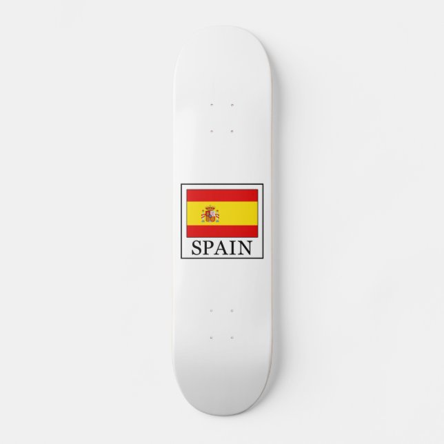 Skateboard España (Anverso)