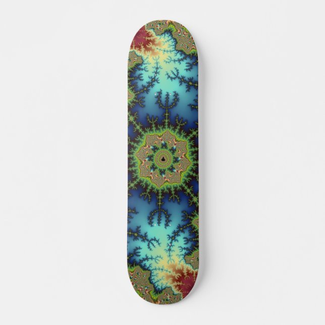 Skateboard Especial - Arte Fractal (Anverso )